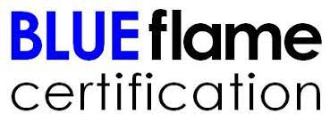Blue Flame Cert Logo